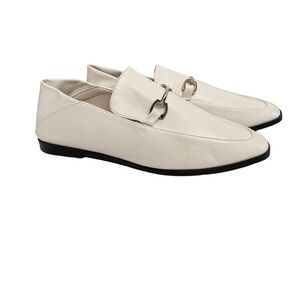Vintage Havana Off White Polly Loafers Mules